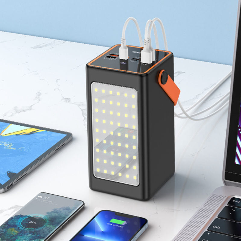 (90000mAh) 22.5W LED lampe de poche forte chargeur de batterie externe batterie externe Portable pour Camping extérieur intérieur (90000mAh) 22.5W LED lampe de poche forte chargeur de batterie externe batterie externe Portable pour Camping extérieur intérieur